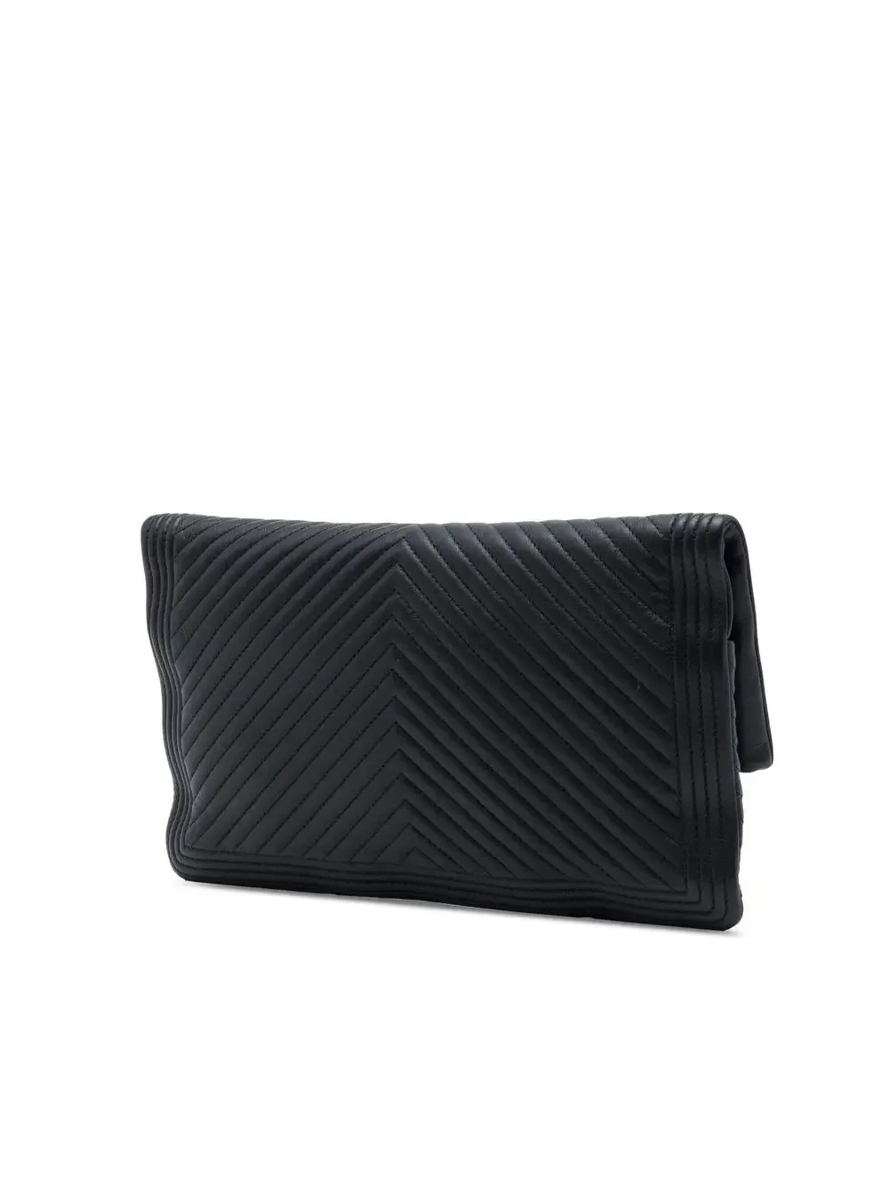Chanel Chevron Calfskin Cc Beauty Boy #300585C14B